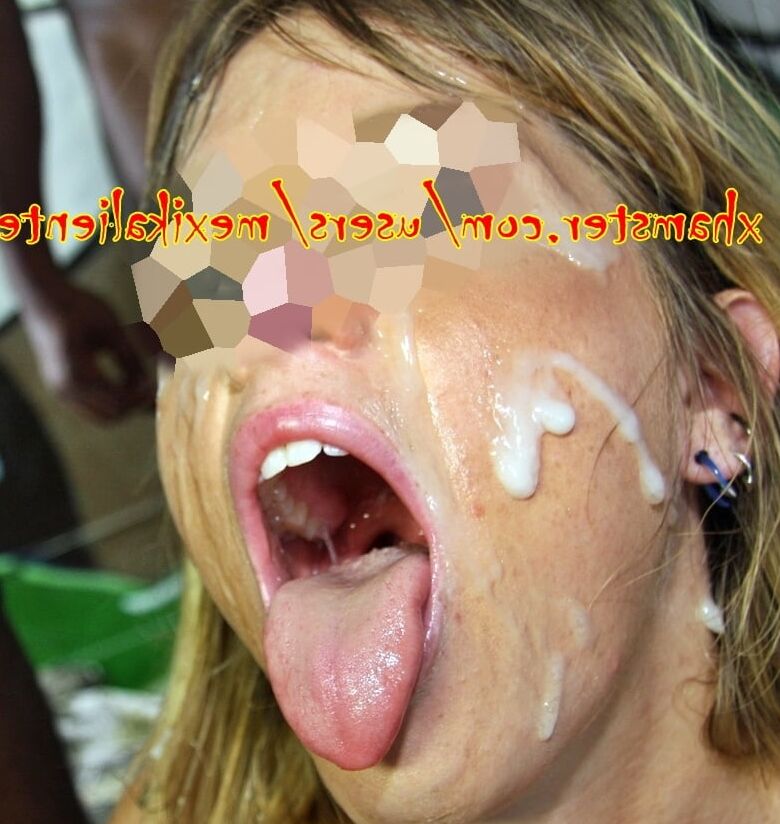 Emo girl gets her milk bath