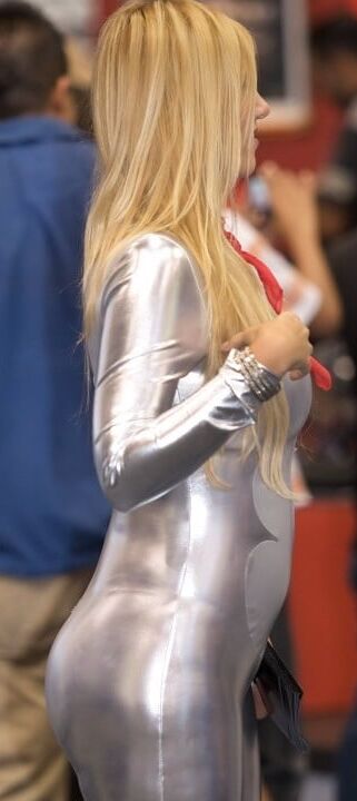 Silver Spandex