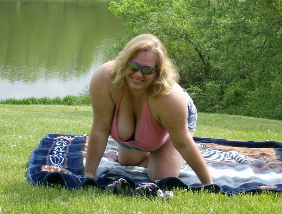 BBW Big Blonde Huge Tits