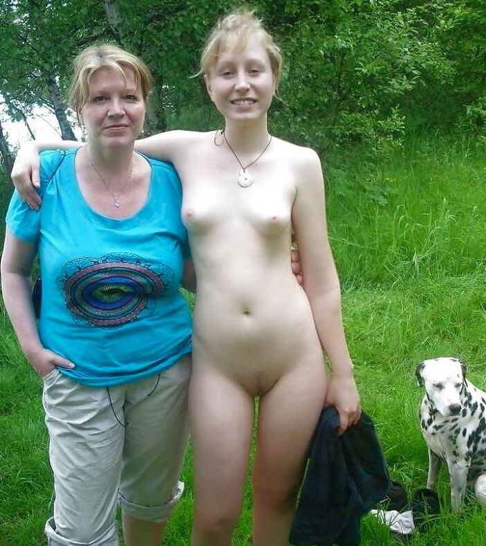Older and hot (Mom with daughter)