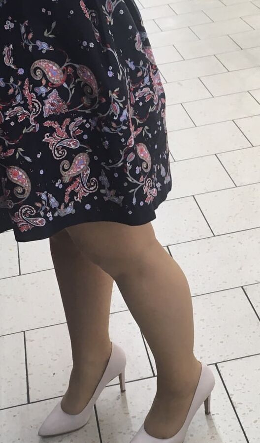 In dress