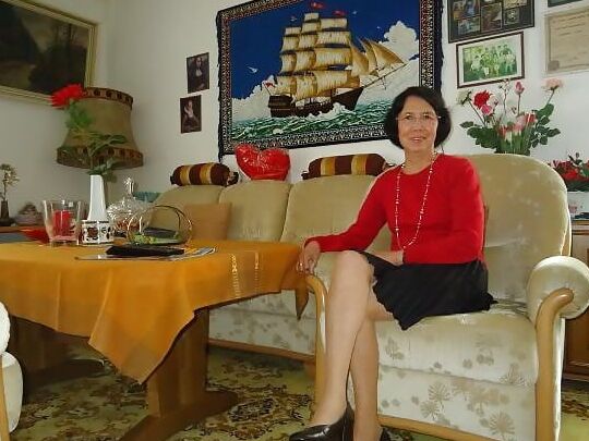 Mature Asian With Great Looking Legs