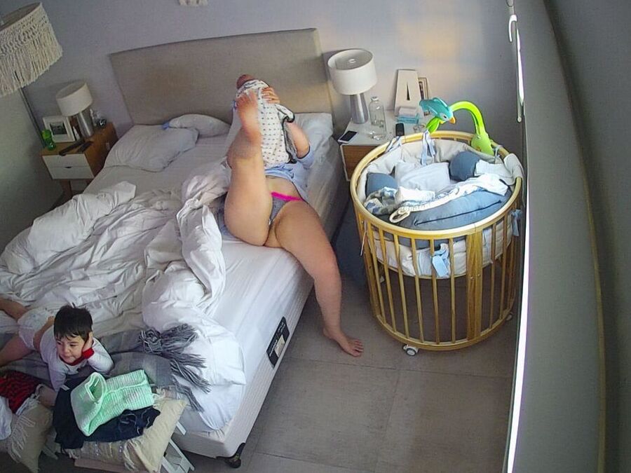 Mom hacked webcam