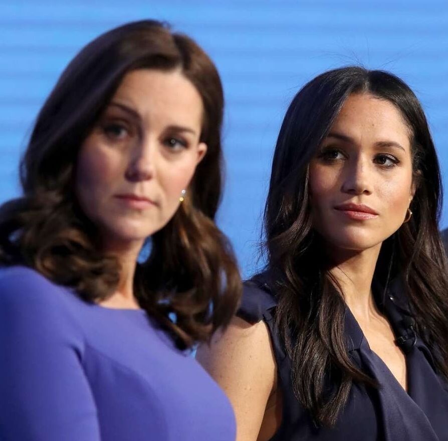 Kate Middleton &amp; Meghan Markle pulling lots of cute faces