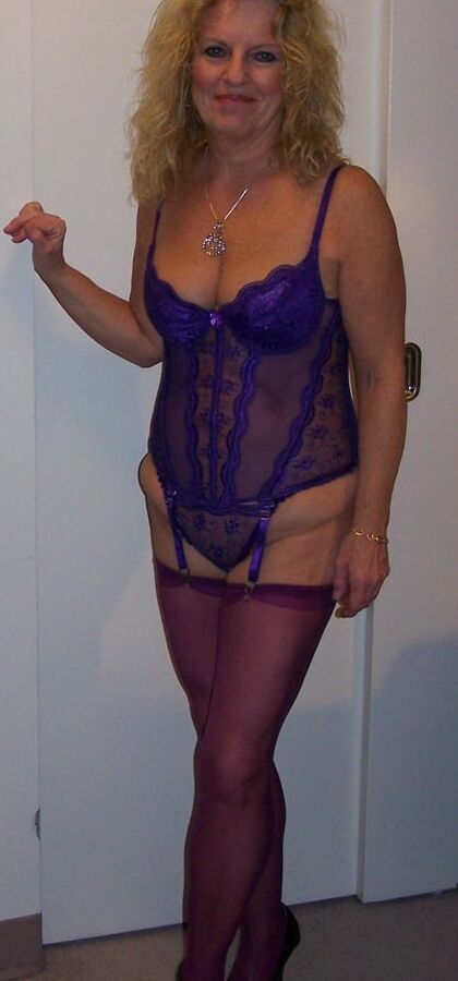 Pretty Purple Lady