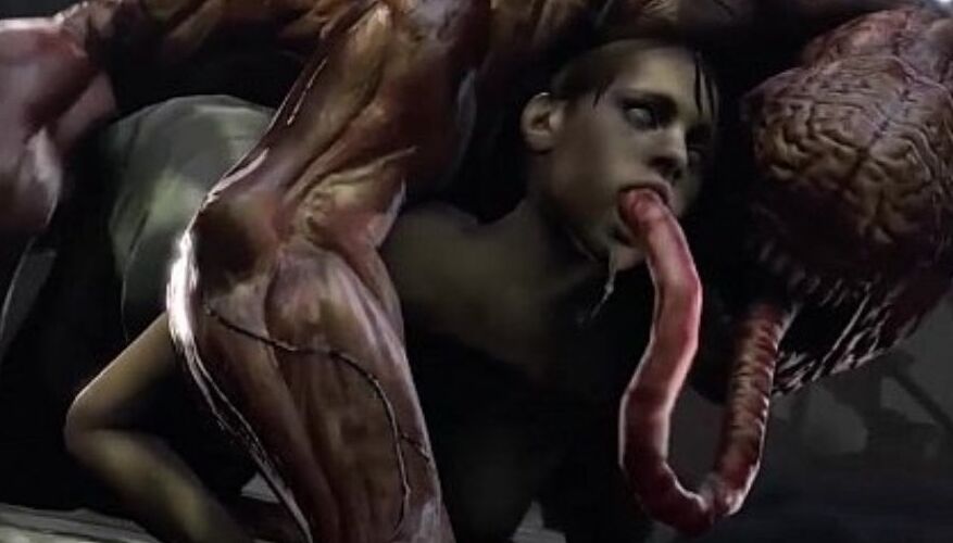 baiser par des monstres