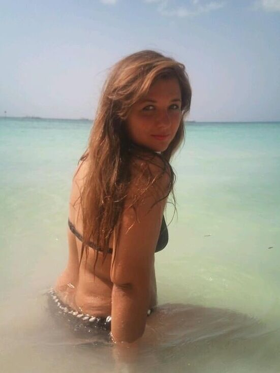 On the beach