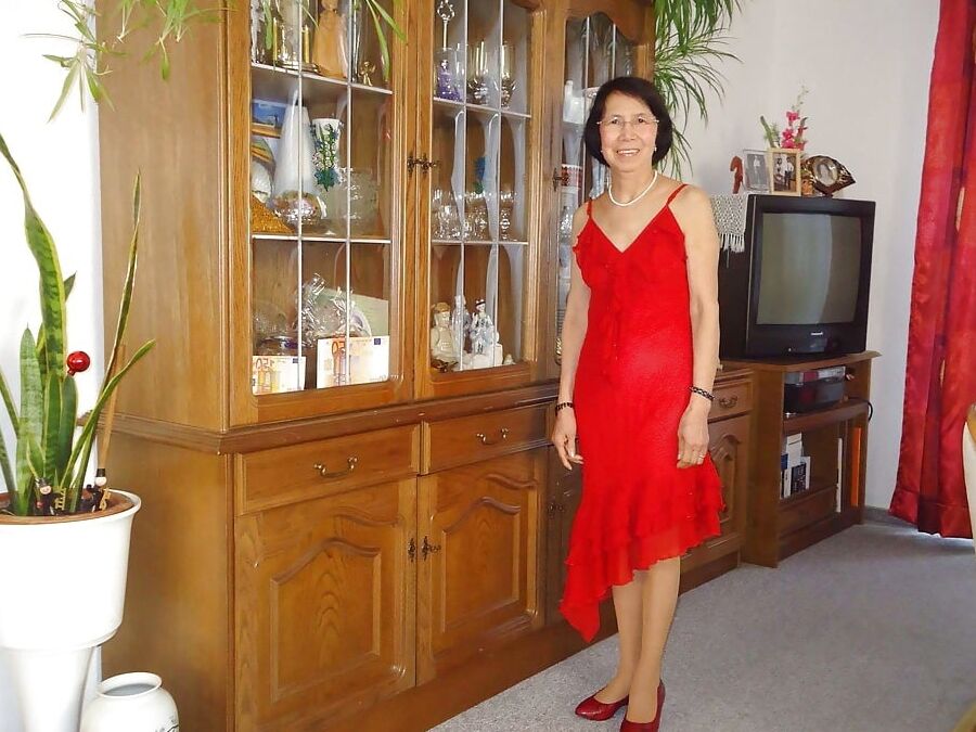 Mature Asian With Great Looking Legs