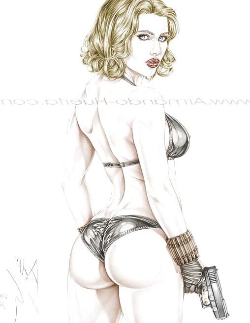 Slutty Black Widow