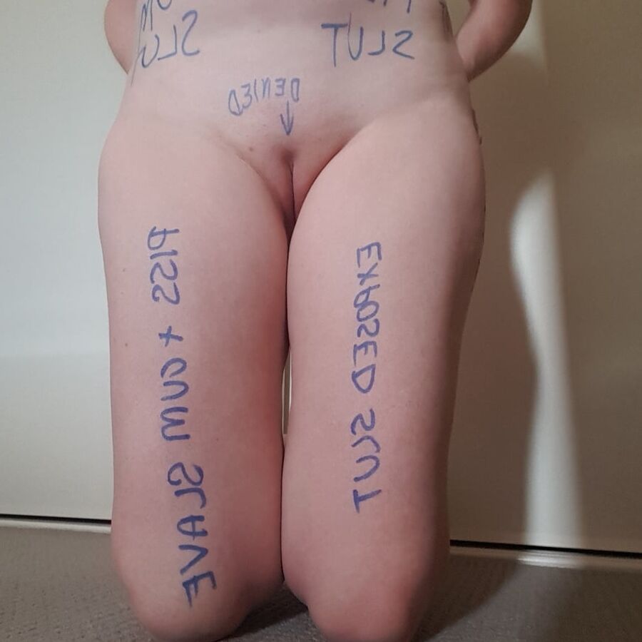 MASTERS COCK CUM AND PISS SLAVE EXPOSED