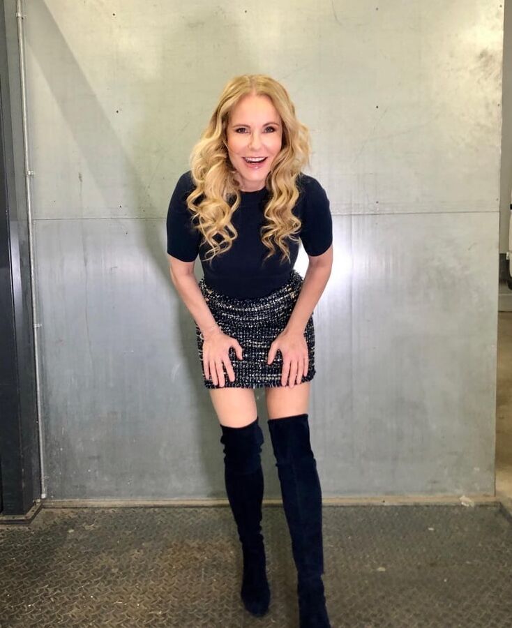 Female Celebrity Boots &amp; Leather - Katja Burkard