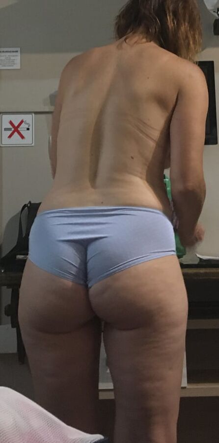 In panties