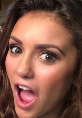 Nina Dobrev Stupid Cum Slut