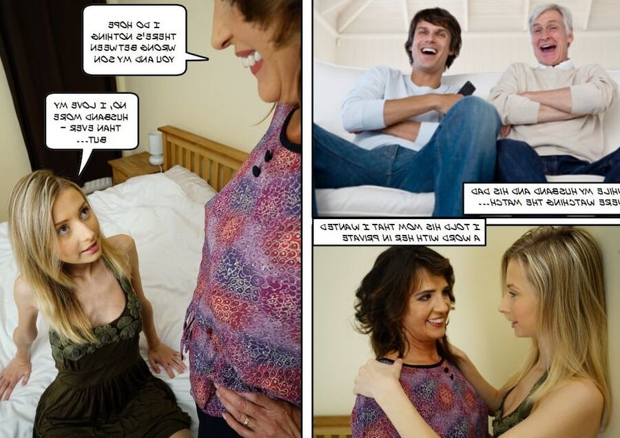 Wife cheats with older woman
