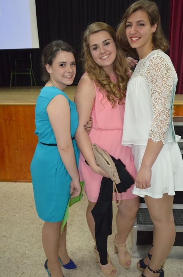 Graduation Pantyhose - Blue Dress Girl