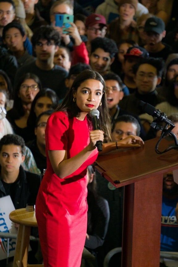 Degrade and abuse Alexandria Ocasio-Crotez (AOC)