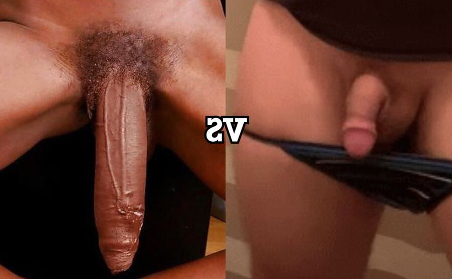 Big cock vs my small cock