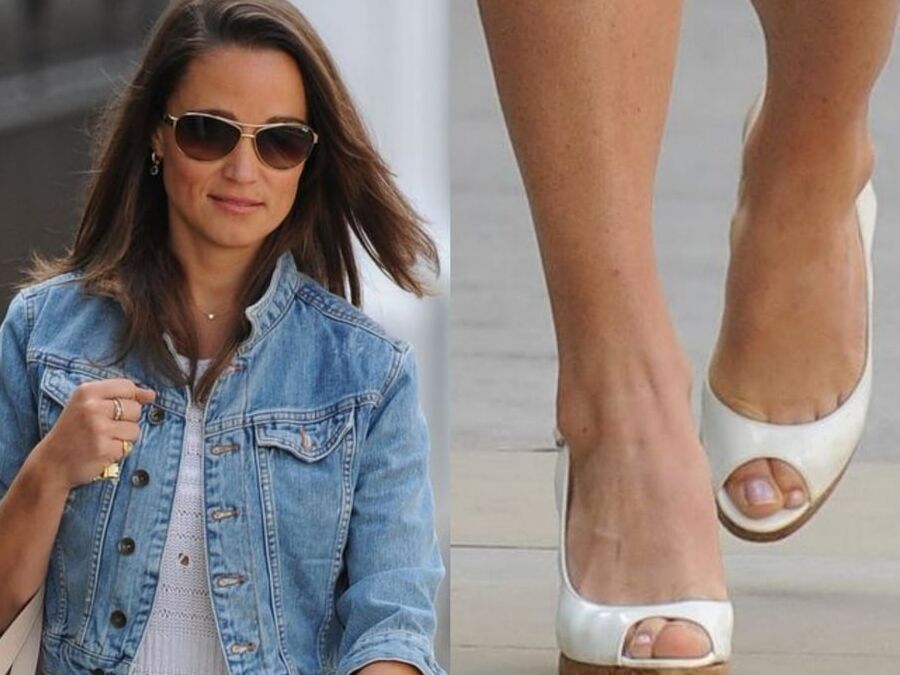 Pippa Middleton&;s sexy Leg&;s feet and High heel&;s