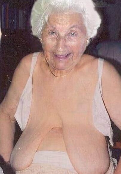 Very Old Grannies Big Boobs