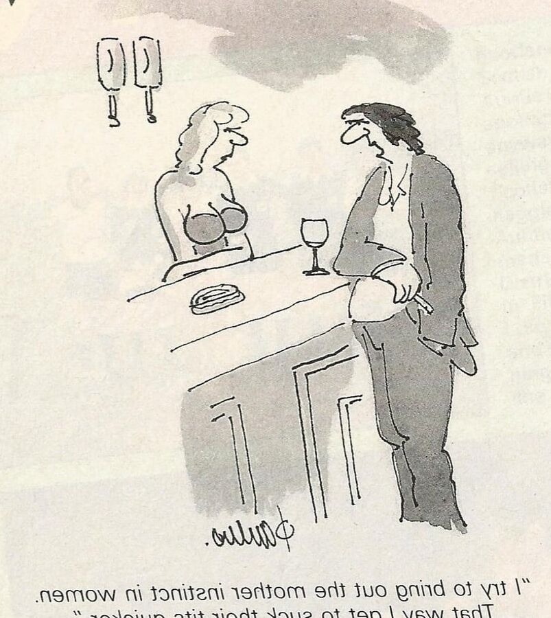 Mixed cartoons from Escort magazine