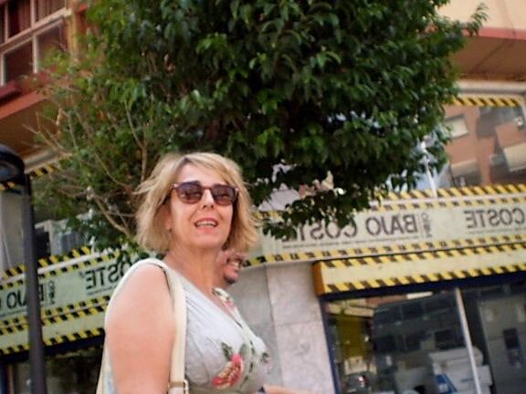 Busty milf with husband