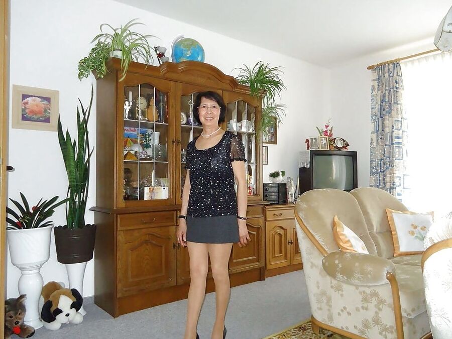 Mature Asian With Great Looking Legs