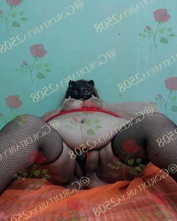 fat legs in lingerie
