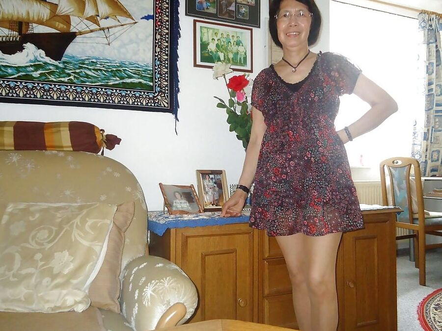 Mature Asian With Great Looking Legs
