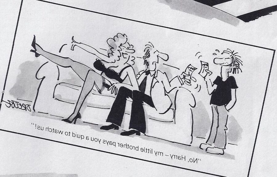 Mixed cartoons from Escort magazine