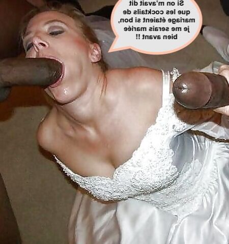Wedding - mariage French Caption