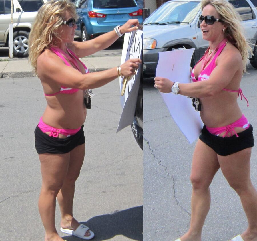 Chantal Remember Social Distancing When Jerkin&; To My Bikini