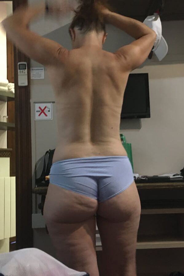 In panties