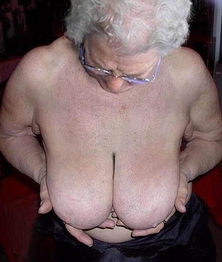 Very Old Grannies Big Boobs