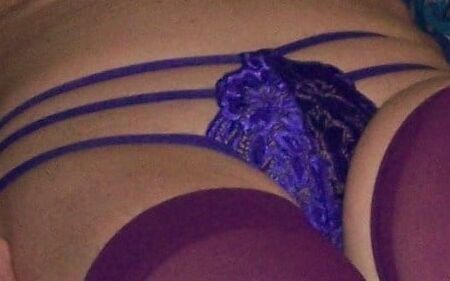 Pretty Purple Lady