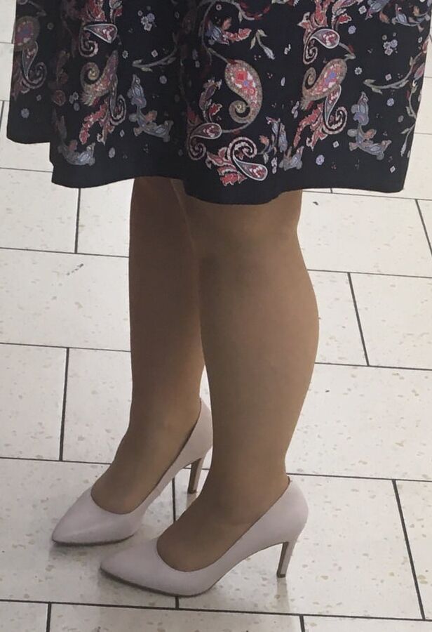 In dress
