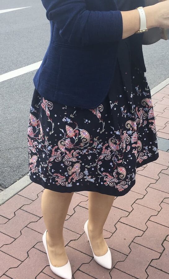 In dress