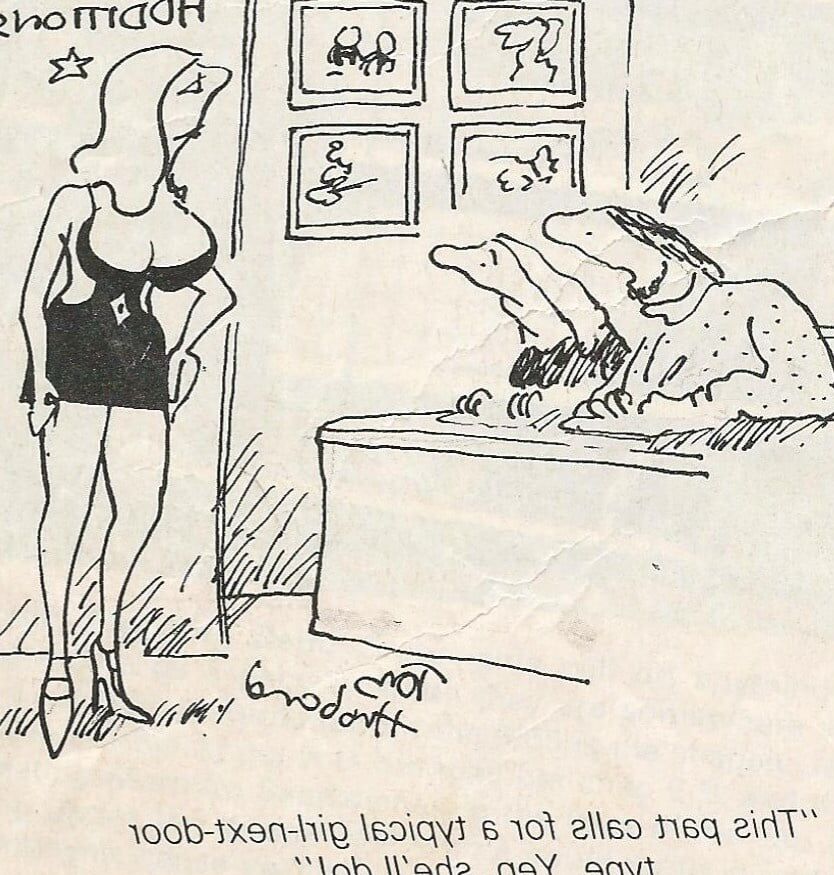 Mixed cartoons from Escort magazine