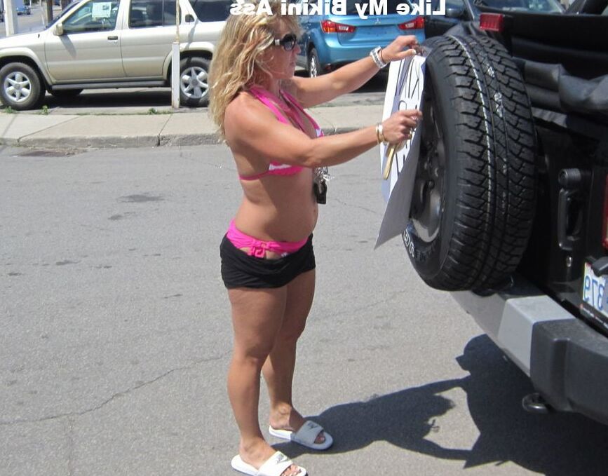 Chantal Remember Social Distancing When Jerkin&; To My Bikini