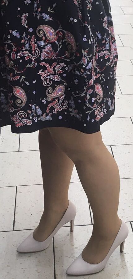 In dress