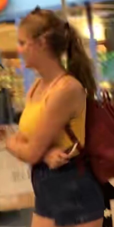 In public....