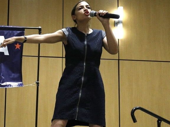 Degrade and abuse Alexandria Ocasio-Crotez (AOC)