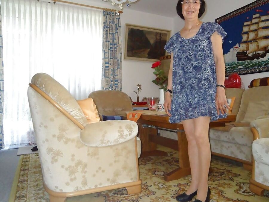 Mature Asian With Great Looking Legs