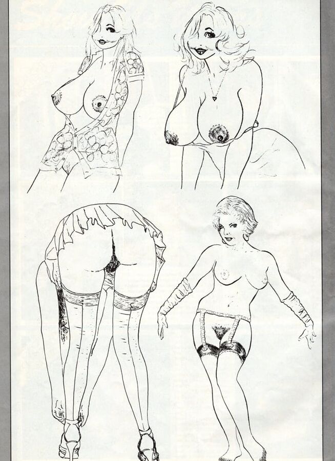 Mixed cartoons from Escort magazine