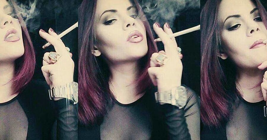 Smoking girls from Instagram and Tumblr