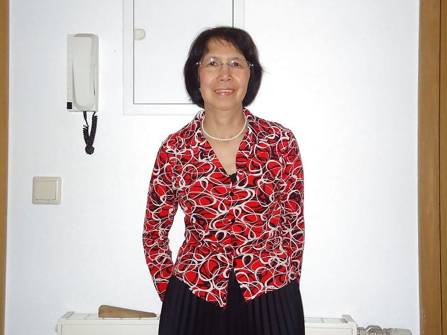 Mature Asian With Great Looking Legs