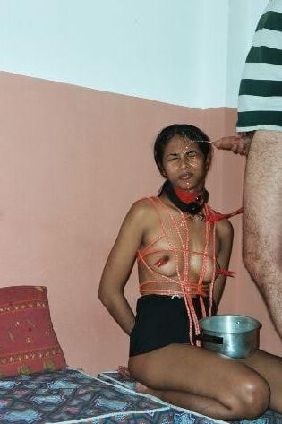 Worthless Paki muslim cheap bitches in bondage and BDSM