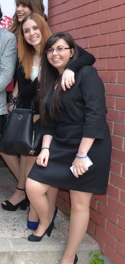 Graduation Pantyhose from Eastern Europe