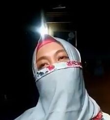 Indonesian JIlbab Cadar Niqab "CHANDRA"