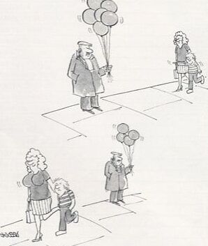 Mixed cartoons from Escort magazine