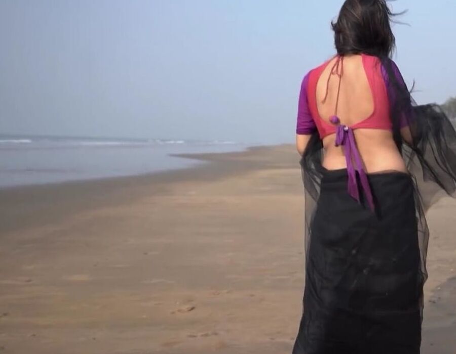 My Twitter Friend With Saree